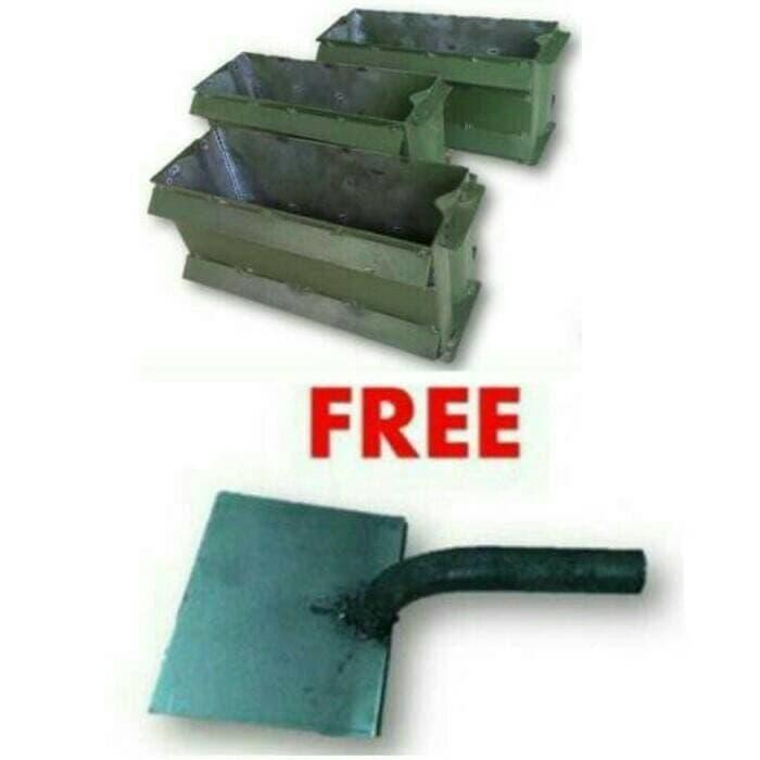 Produk Cetakan BATAKO Bangunan Rumah/Ruko/Perkantoran ( Uk. 30 x 10 x 15 cm )