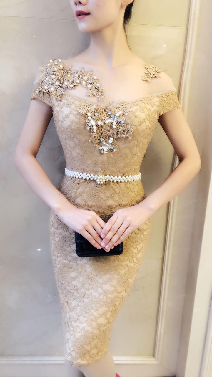 6103# baju pesta import / baju seksi / baju pesta selutut / dress fashion import