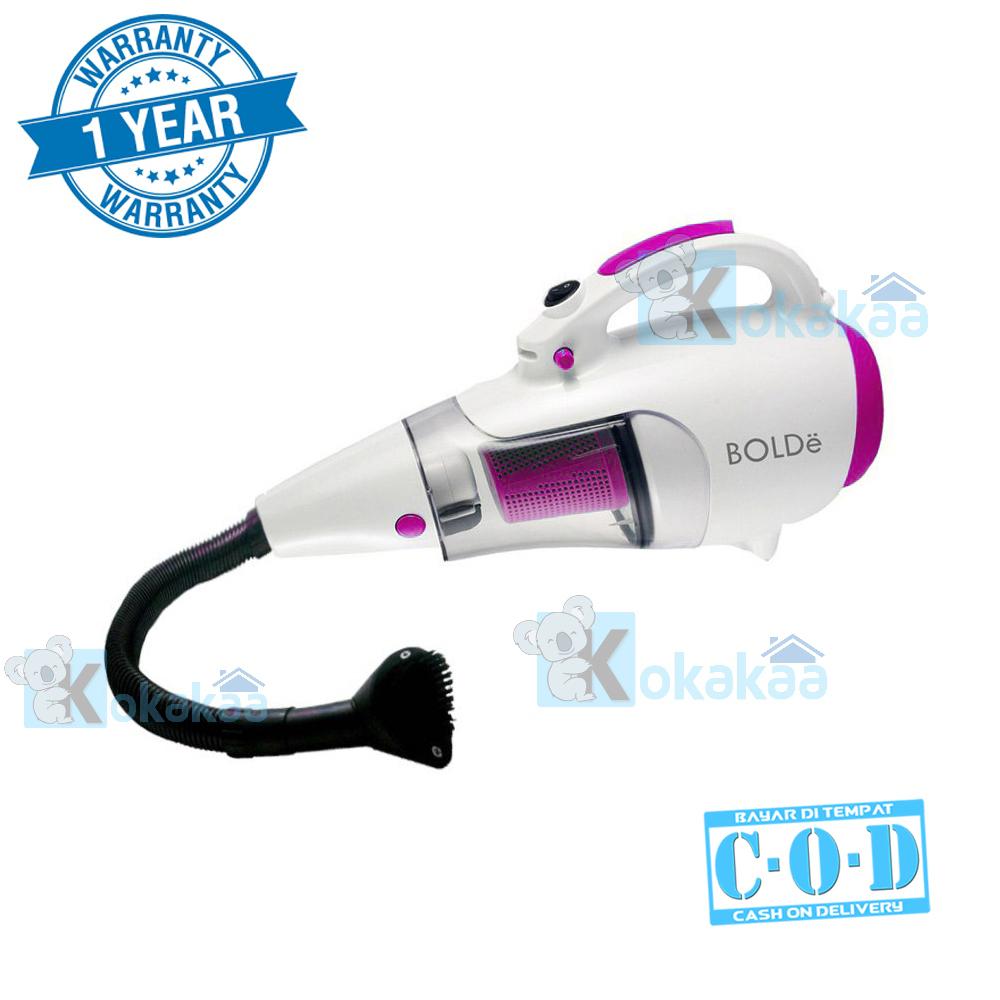 Bolde Turbo Hoover Vacuum Cleaner 110 with Elastic Hose & Blower Bundle Vacum Cleaner - Putih-Ungu