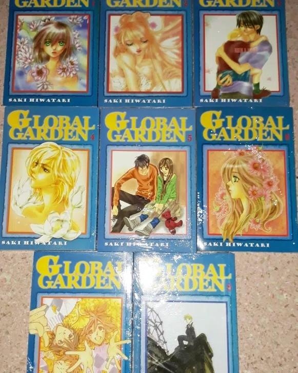 Buku komik jepang manga global garden seri 1-8 end kode 25