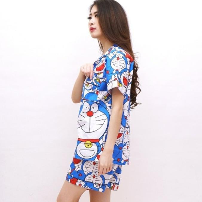 Piyama / Pajamas Hp (Pendek) Doraemon Ghtpoef