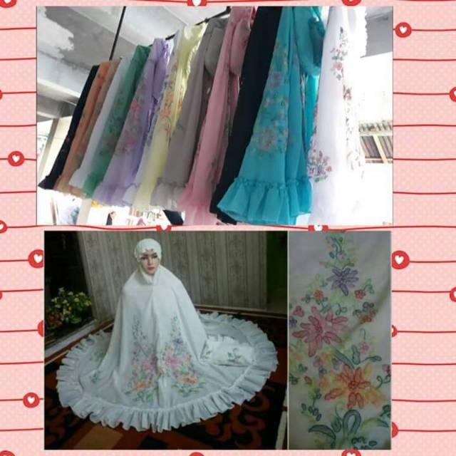 Mukena sulam bayang helena