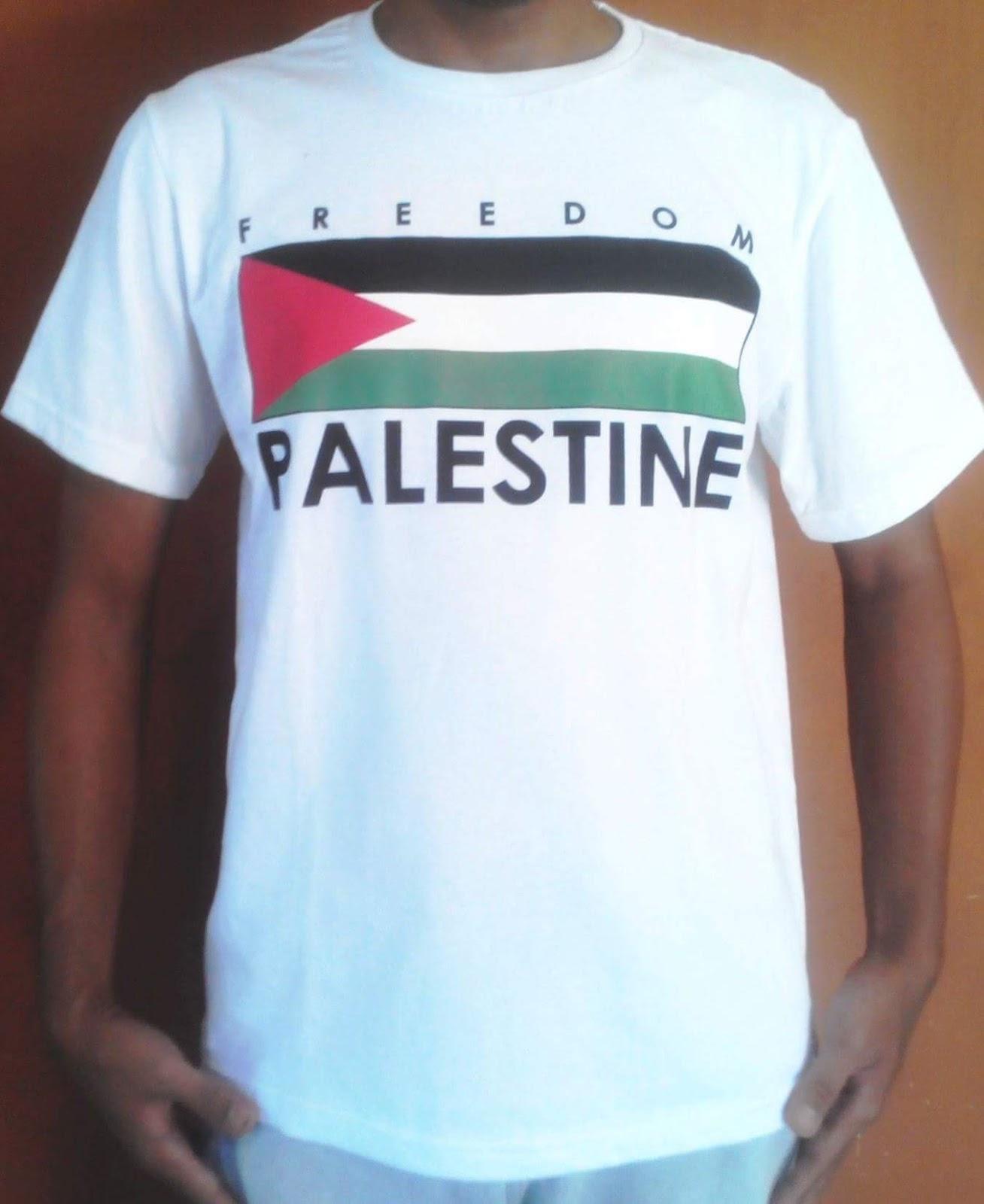 KAOS PENDEK TERMURAH SE LAZADA / KAOS PALESTINA / BELANJA PLUS DONASI / PREMIUM KUALITAS DISTRO / KAOS SAVE PALESTINA