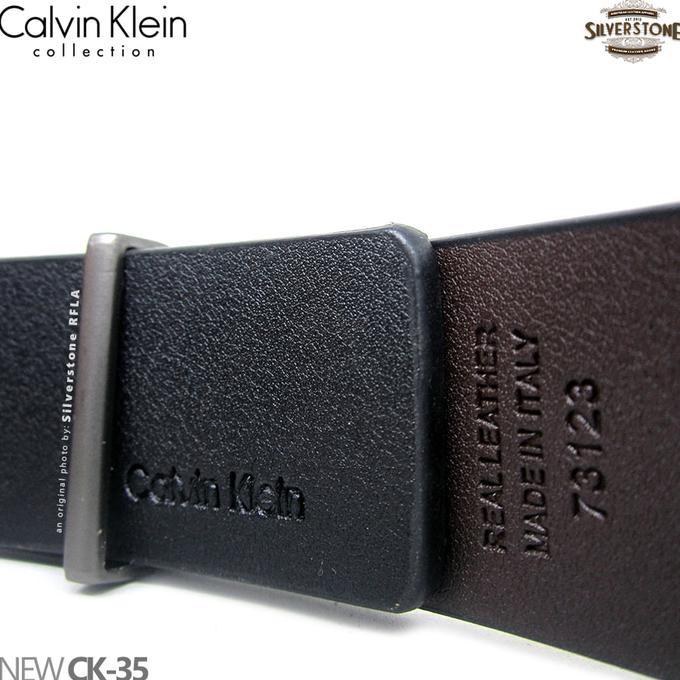 Gesper Pria Import - Executive Ck-35 Sabuk Kulit Ikat Pinggang Laki - Djfpwjg