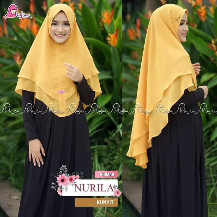 Jilbab Hijab Kerudung Khimar NURILA Miulan