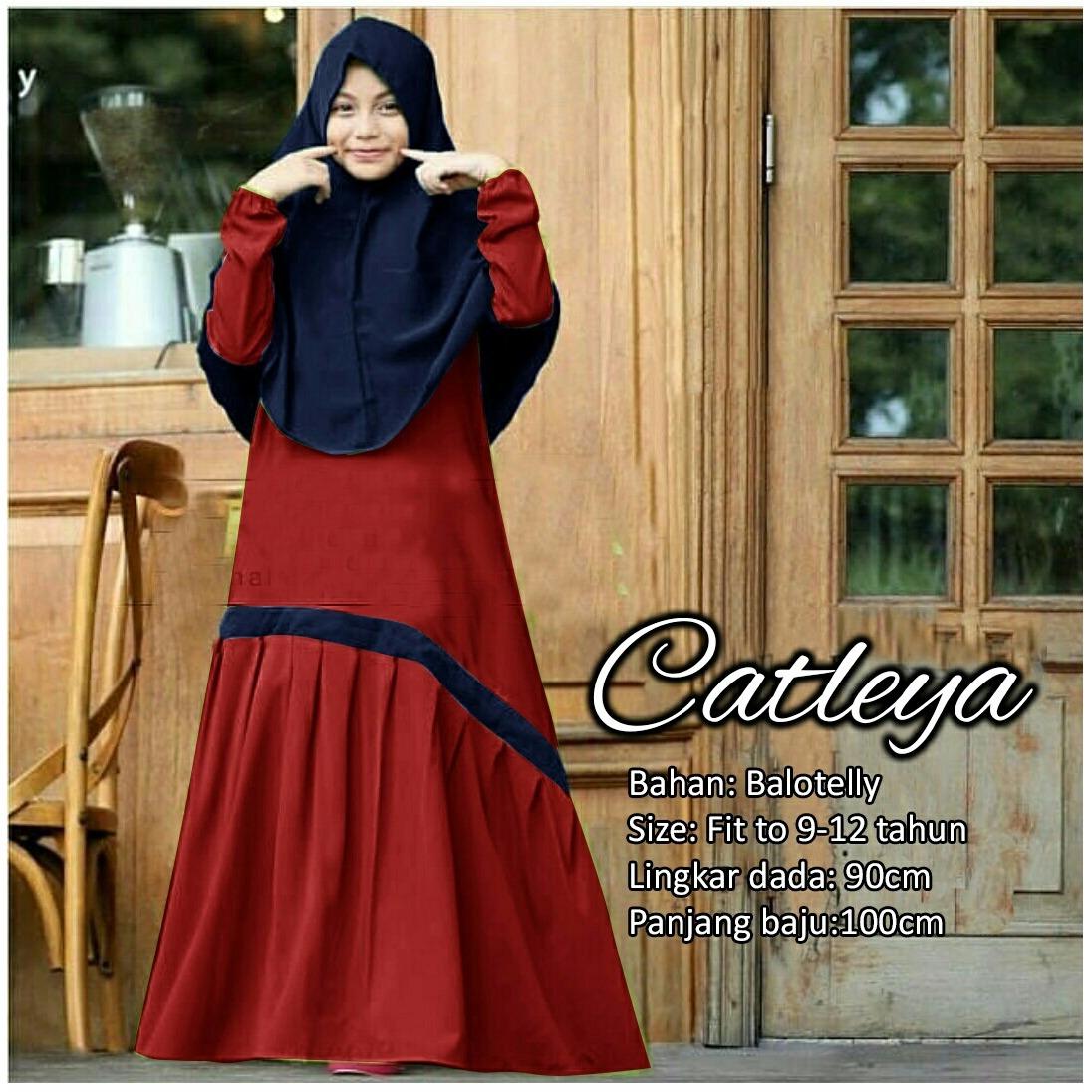 Elia Baju Gamis Untuk 9-12thn Terbaru Wanita Fashion
