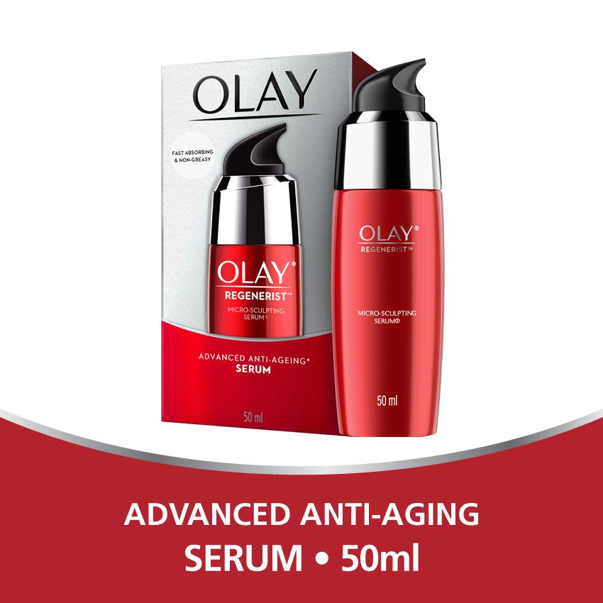 Olay Advanced Anti Aging – Pelembab Regenerist Micro-sculpting Serum – 50ML