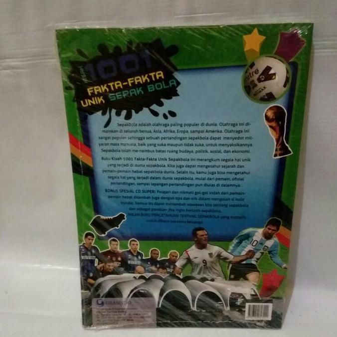 Buku Kisah 1001 Fakta-Fakta Unik Sepak Bola - Kidsbook