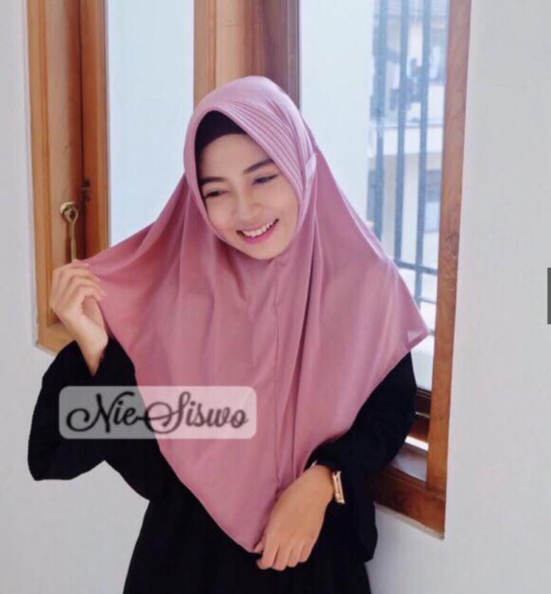 DaveCollection - Hijab Jilbab Serut Adiba Jersey DaveCollection - Hijab Jilbab Serut Adiba Jersey
