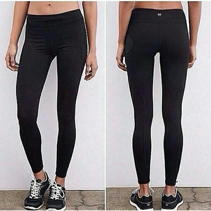 supplier grosir legging forever 21 yoga gym pilates black - uBXVLA