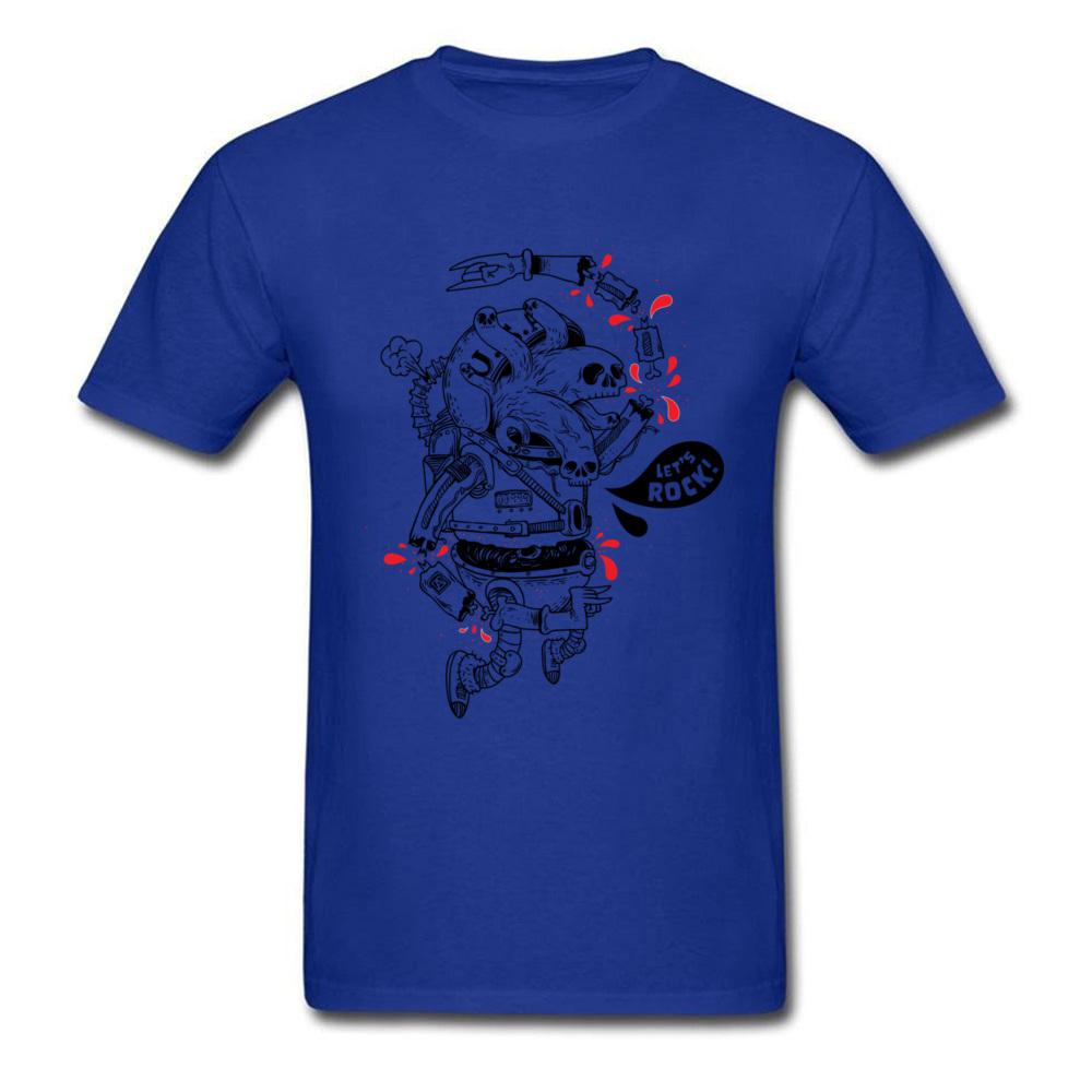 Gila Spaceman Keren T Shirt Mens Ukuran Besar Hip Hop Rock Bass Kuning T-shirt Komik Atasan Anime Tshirt Musim Semi T-shirt Musim Panas-Intl
