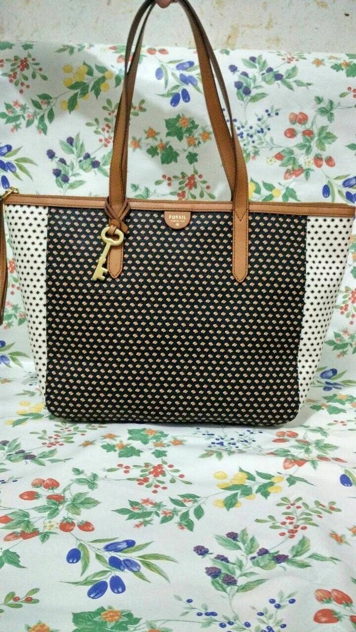 Ready tas Fossil sydney shopper diamond original - q3VG4A