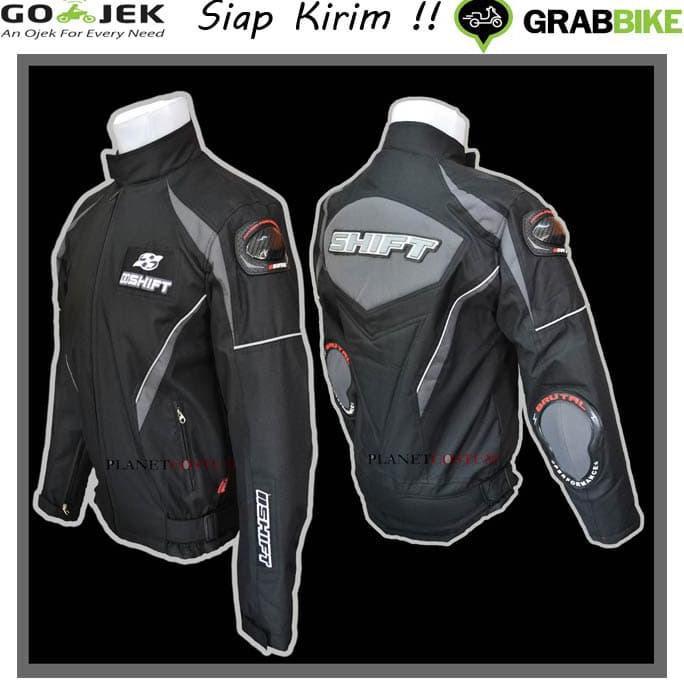 Jaket Rompi Motor Touring Shift Brutal Flm Contin Respiro Abu Xxl - Fdefudf