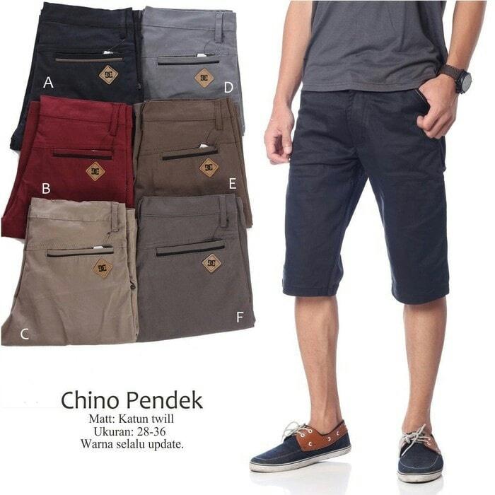 CELANA CHINO CELANA PENDEK KATUN JEANS PRIA DC ZARA