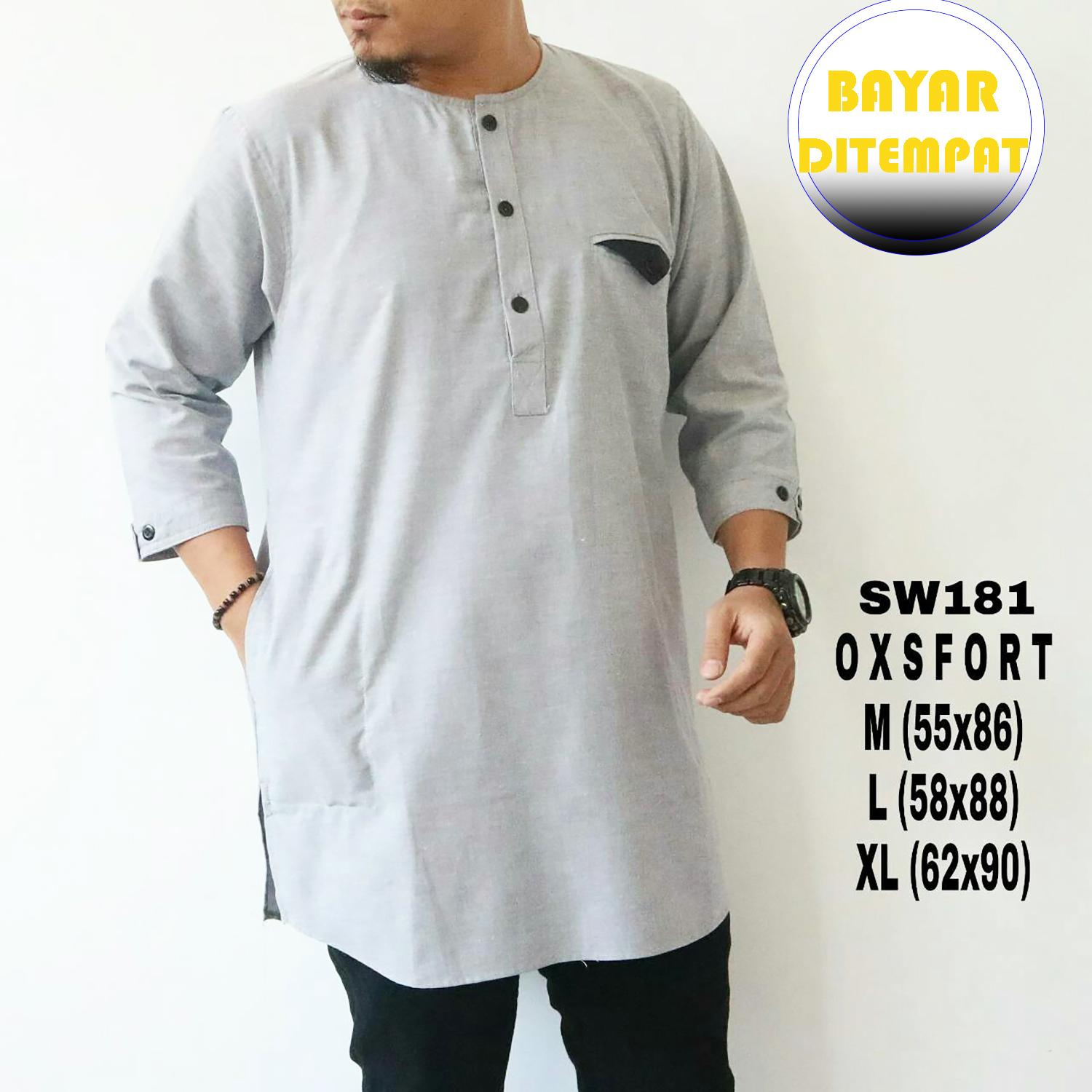 Baju Koko Pakistan Quarta Variatif Tiga/ Empat Pria