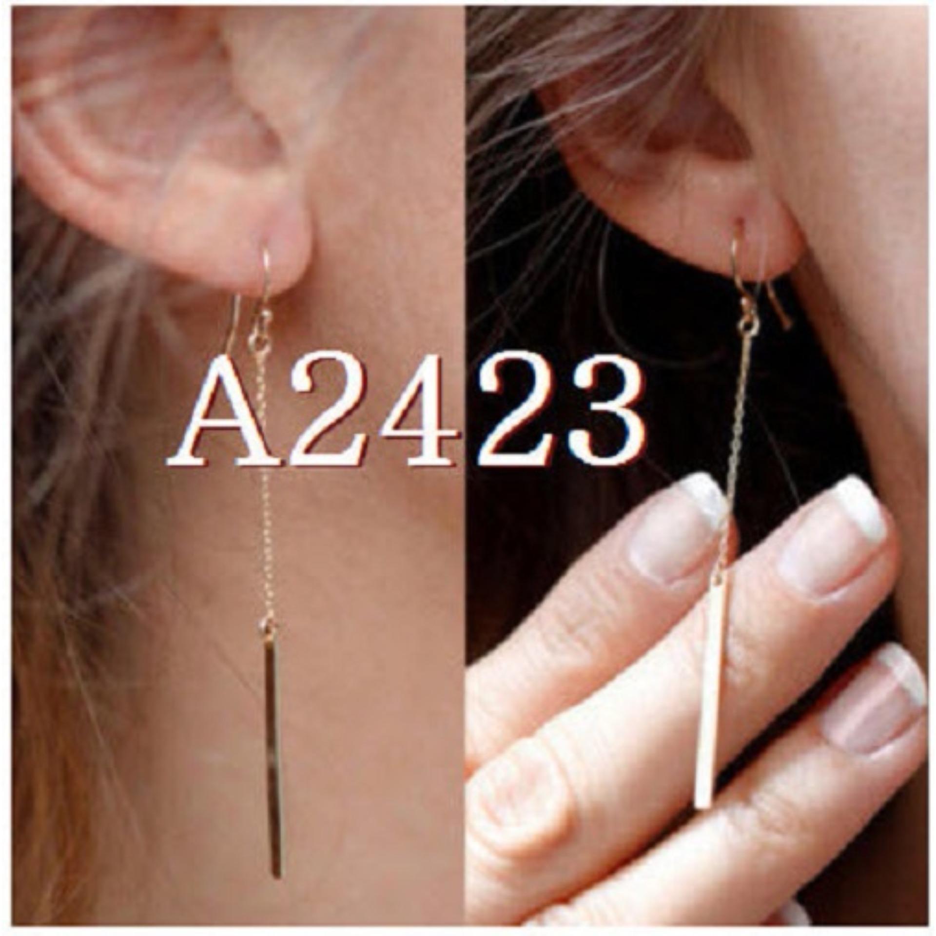 Anting Korea (Gelang Kalung Cincin Import Perhiasan Set Xuping)