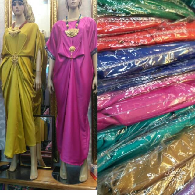Realpict Kaftan Bahan Maxmara /Kaftan Lilit Tengah /Kaftan Modern
