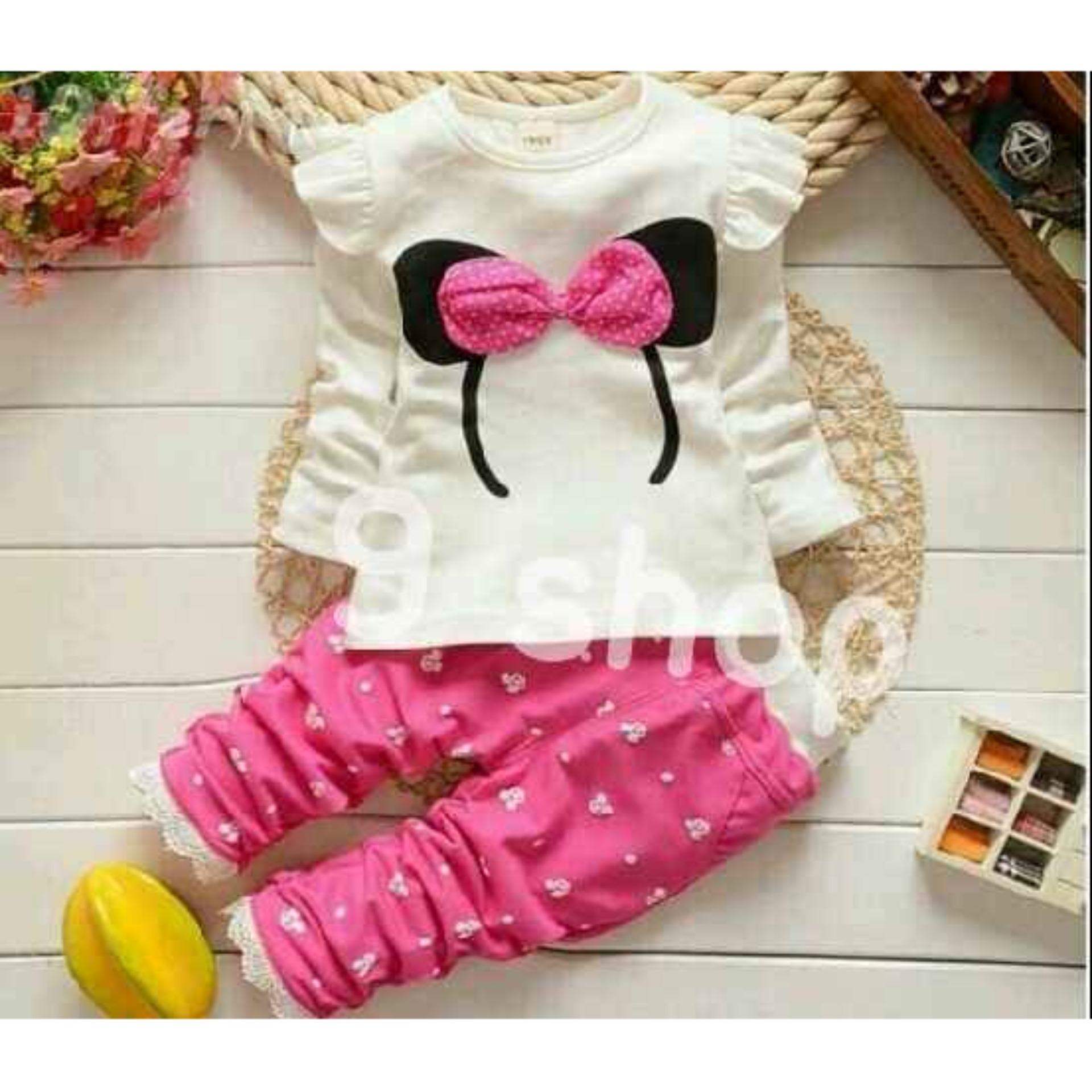 9 Shop Setelan Baju dan Celana Anak Perempuan BANDO / Stelan Baju Anak Perempuan / Stelan Anak Cewek / Baju Anak Perempuan / Celana Anak Perempuan / Setelan Anak Cewek / Setelan Anak Murah / Baju Anak Murah / Stelan Kartun Anak