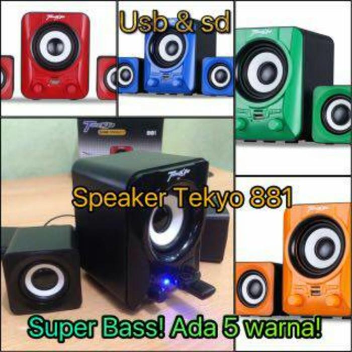 Speaker aktif Tekyo 881 GMC bisa USB &MICRO SD