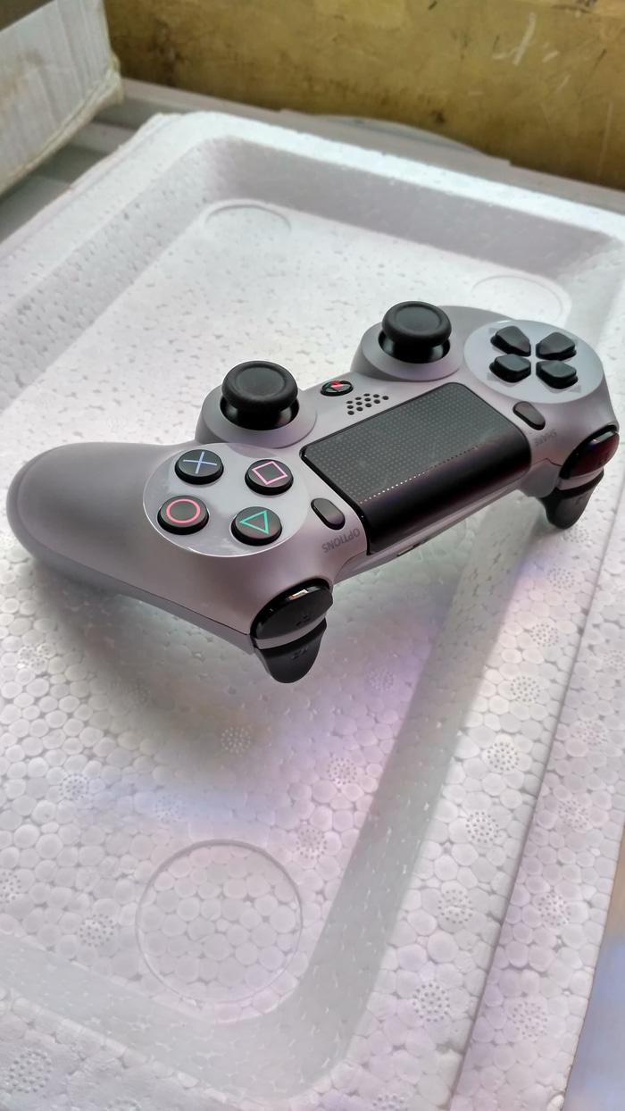 TERLARIS Stik Stick PS4 Wireless Dualshock 4 Original Rekondisi - Grey PROMO