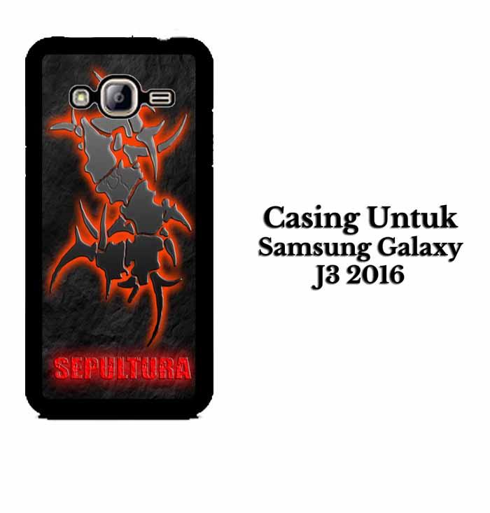 Casing SAMSUNG J3 2016 sepultura Hardcase Custom Case Se7enstores