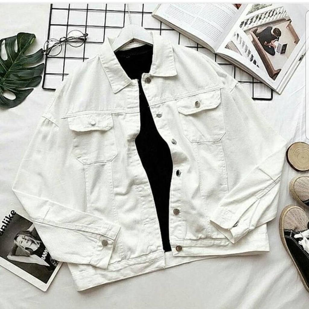 Jual Murah Jaket Murah/Grosir Jaket Murah/LONG SLEEPE PARKA WHITE PR001