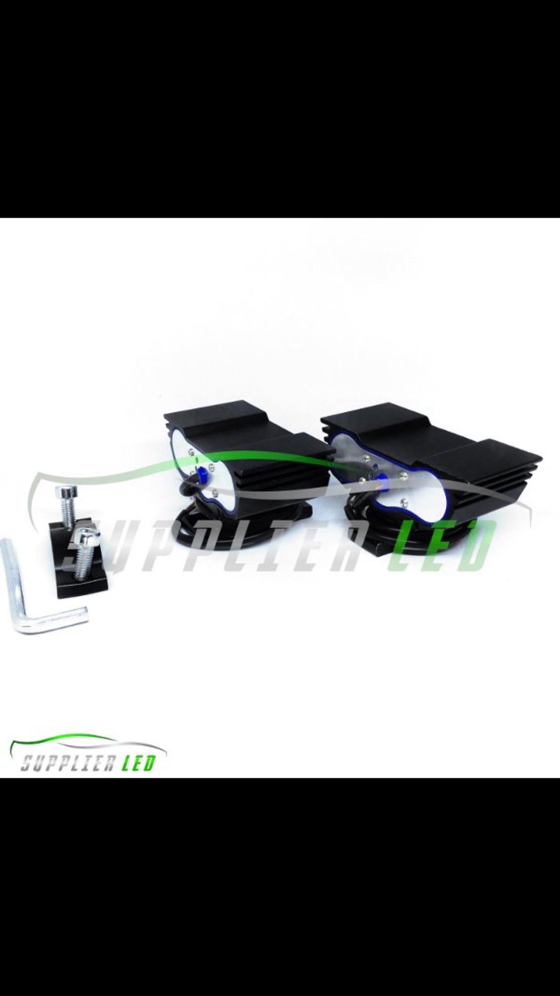 Lampu Tembak Sorot Motor Mobil LED CREE Mini OWL Ultrafire 3 Mata High Grade