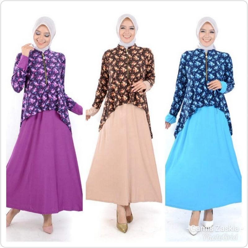 WEBE ZASKIA LONG DRESS GAMIS