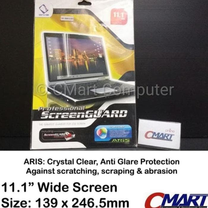 ASLI - CAPDASE 11.1 INCH WIDE ANTI GORES LAPTOP SCREEN PROTECTOR