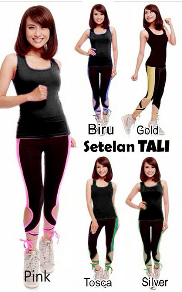 Stelan Baju Senam Tali Woman - eXnXqR