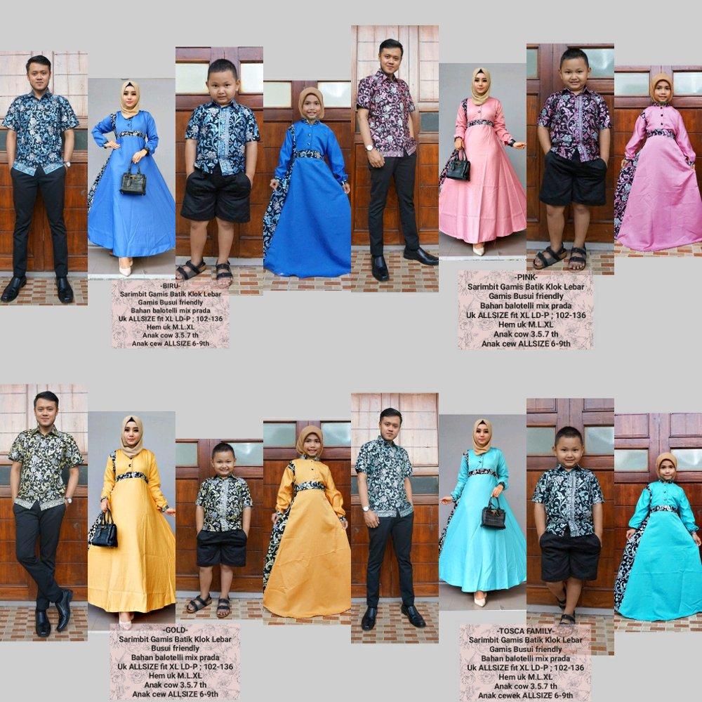 BATIK GAMIS KELUARGA di lapak Pusat Grosir Batik Jogja pusatgrosirbatikjogja