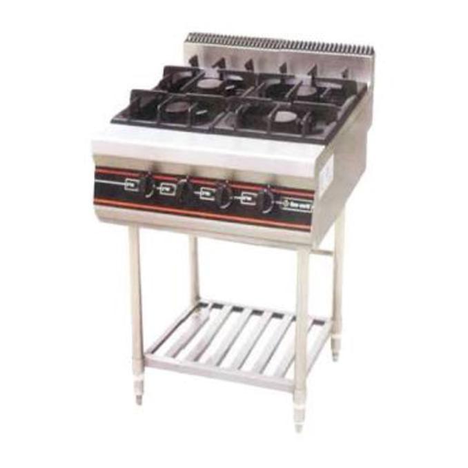 Getra Rbd-4 Gas Open Burner With Stand Free Ongkir Jabodetabek & Bdg - Asasf