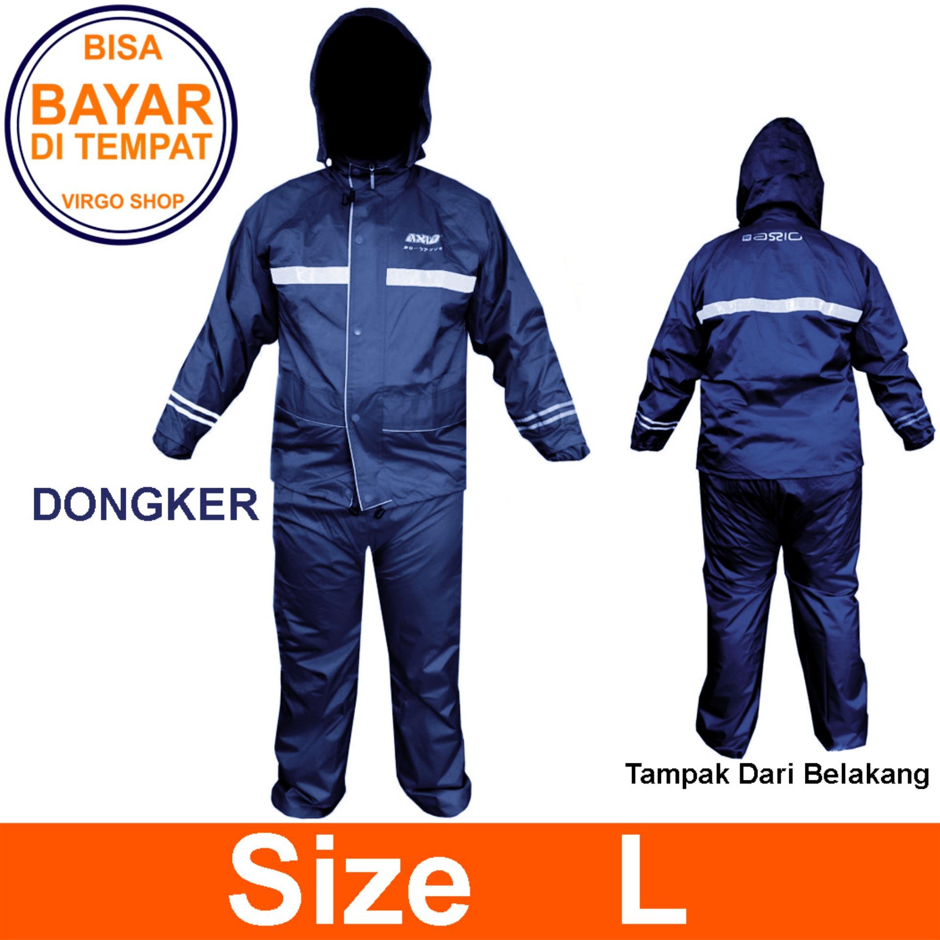 Axio Jas Hujan Axio Europe Original - Axio Europe Original Raincoat AX-882 - Navy