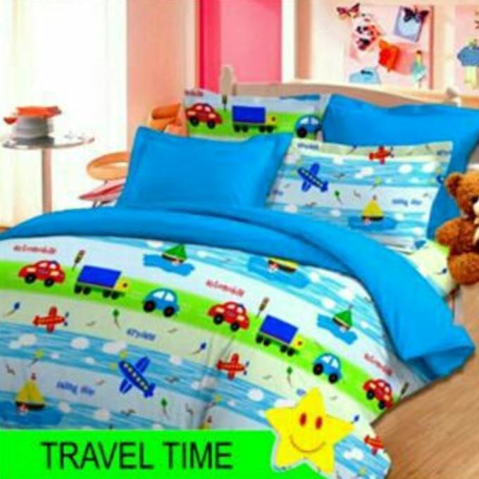 SPREI STAR TRAVEL TIME UKURAN 120X200 KDLGFHJAS