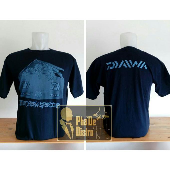 Kaos Tatula Lengan Pendek Warna Biru Dongker - Pancingqsad