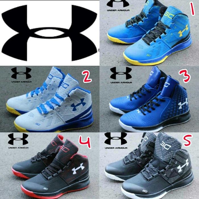 Sepatu Basket Under Armor terbaru termurah