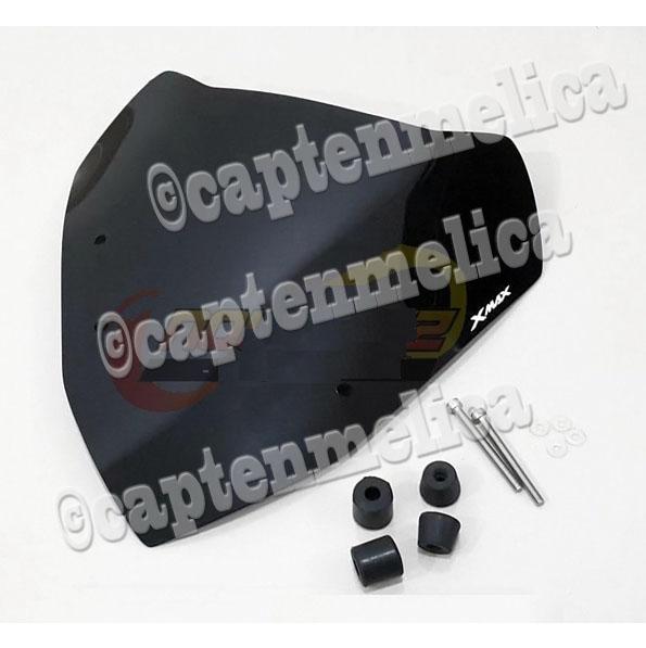 ORI Thailand - Aksesoris Motor XMAX Windshield Sporty Pendek Visor Wind shield Tameng Penahan Angin Asesoris Motor Acessoris Motor X MAX X-MAX