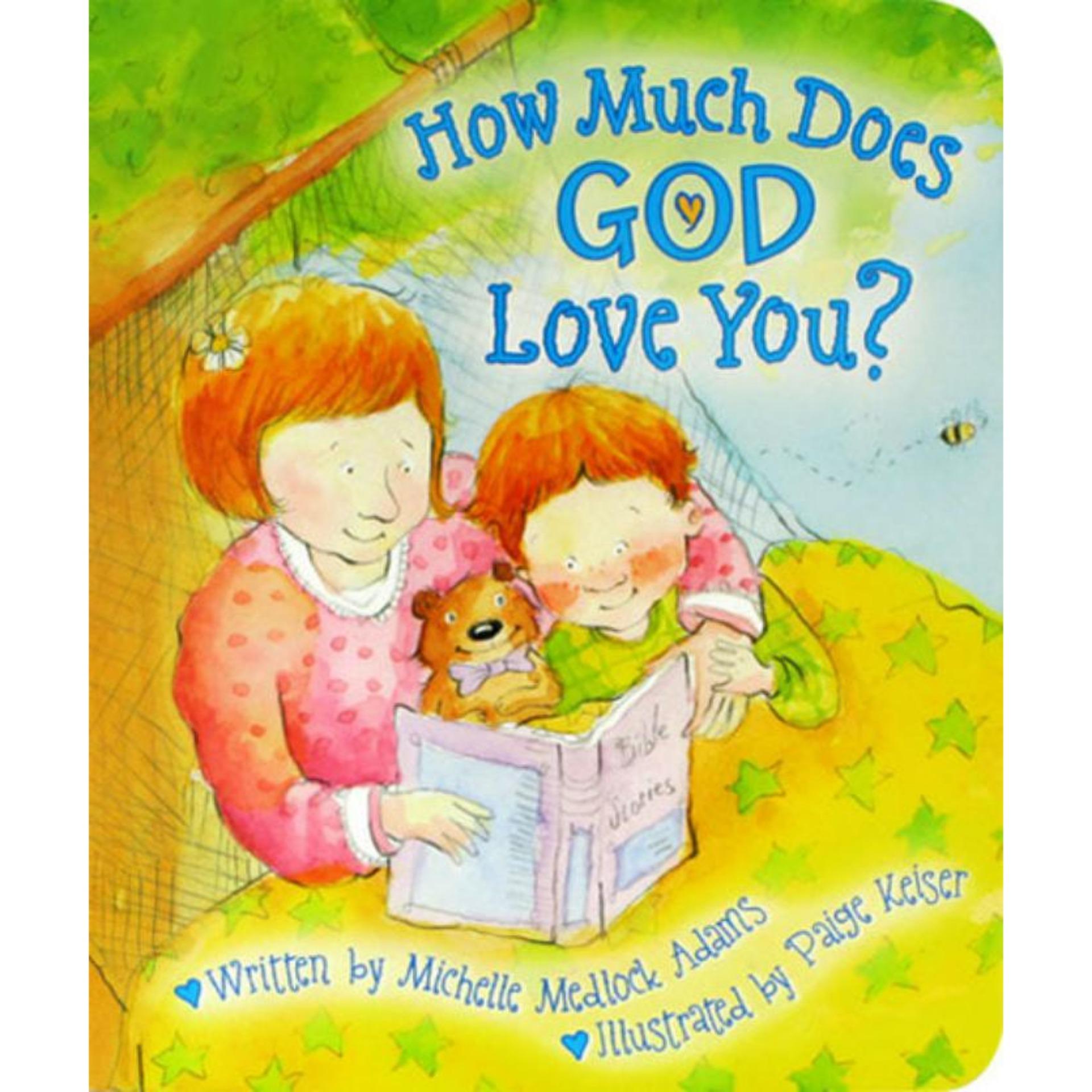 OBRAL MURAH Buku Edukasi Anak How Much Does God Love You? Board Book Stories for Kids