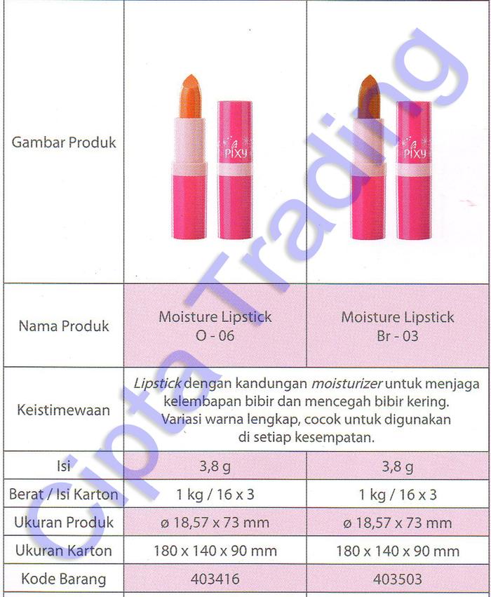 ORIGINAL - Lipstick - Pixy - Moisture Lipstick (each)