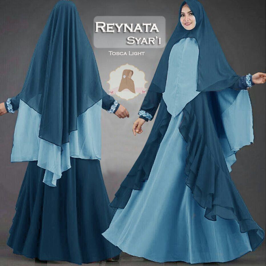 GAMIS SYARI JUMBO MODEL REYNATA WARNA TOSCA LIGHT 119644