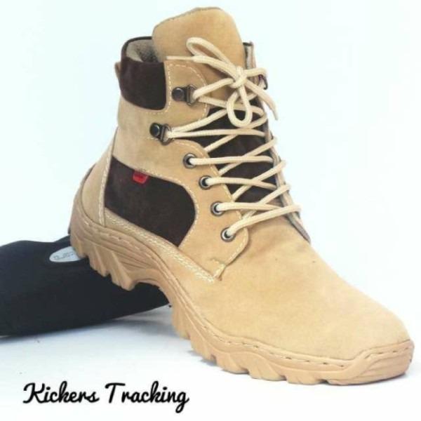 SEPATU PRIA BOOTS SAPETY TRACKING GUNUNG KICKERS ANIMATION
