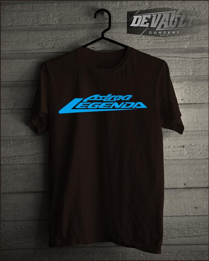 Kaos/T-Shirt Motor Astrea Legenda Logo Murah