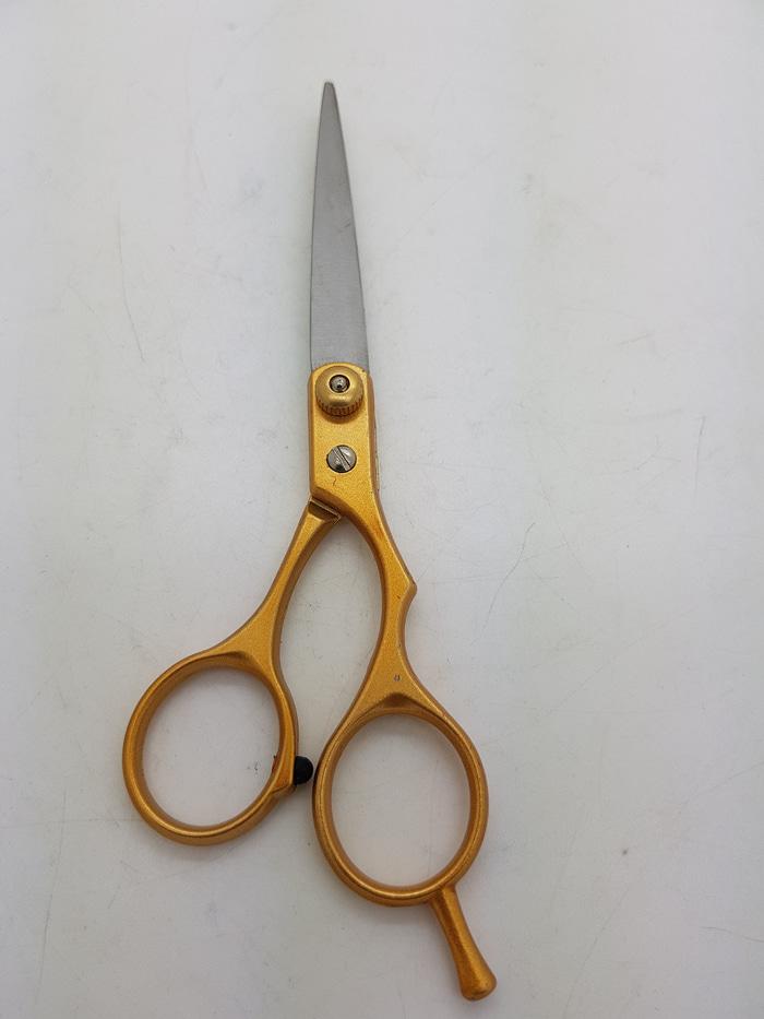 Gunting LURUS Stylish Stainless Steel GOLD / Gunting salon