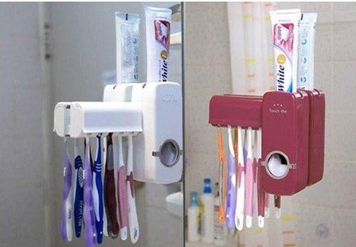 Toothpaste Dispenser - Dispenser Odol - Rak Sikat Gigi