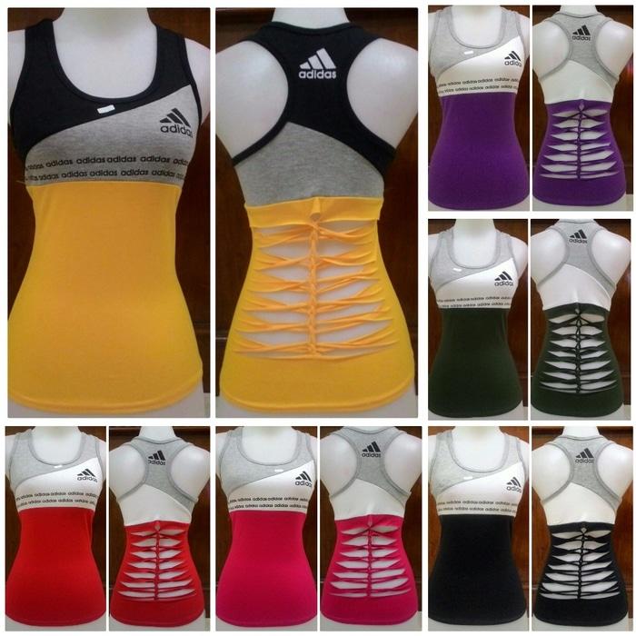 baju senam aerobik zumba tanktop senam kaos senam yoga 1 - WzYjc5