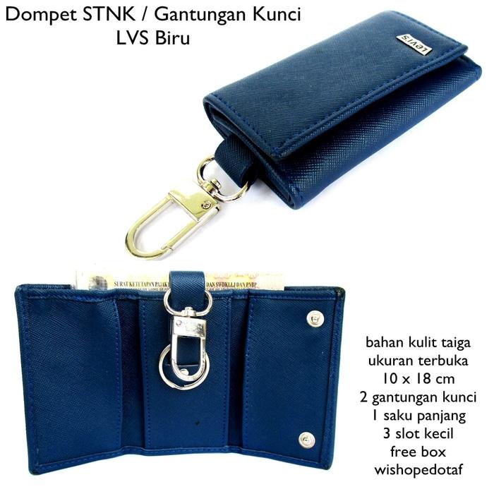 Dompet STNK dan gantungan kunci taiga-levis biru - mvgAnc