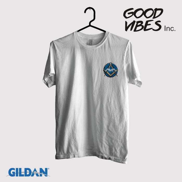 Kaos Band Angels And Airwaves Original Gildan - AVA Logo Small Blue