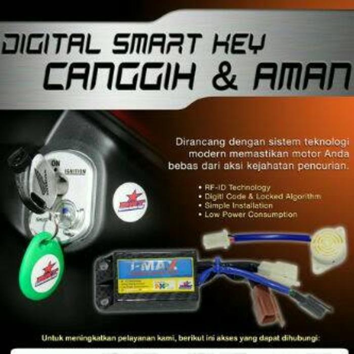 BRT Smart Key Untuk Yamaha NMAX, XEON, Jupiter Z1 - cyunwD