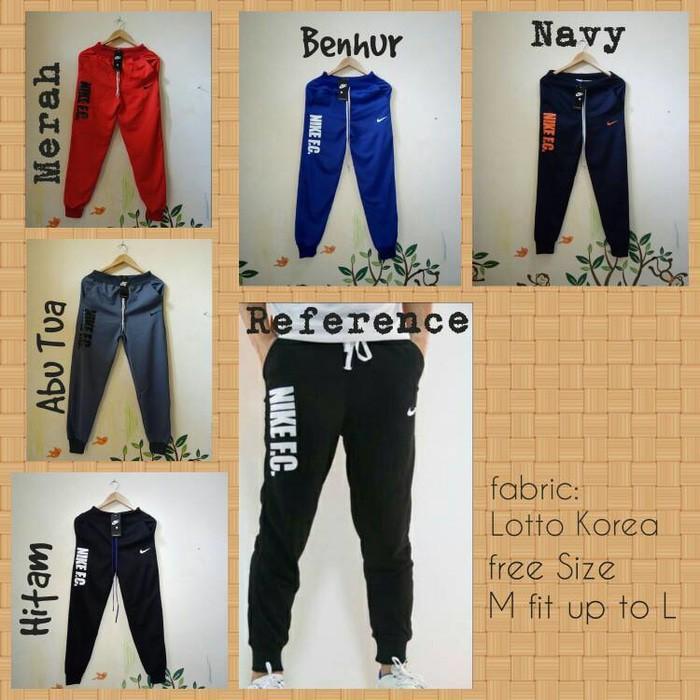 CELANA JOGGER/JOGGER/SWEATPANTS PANJANG NIKE FC/BAHAN LOTTO KOREA - Sjlz0f