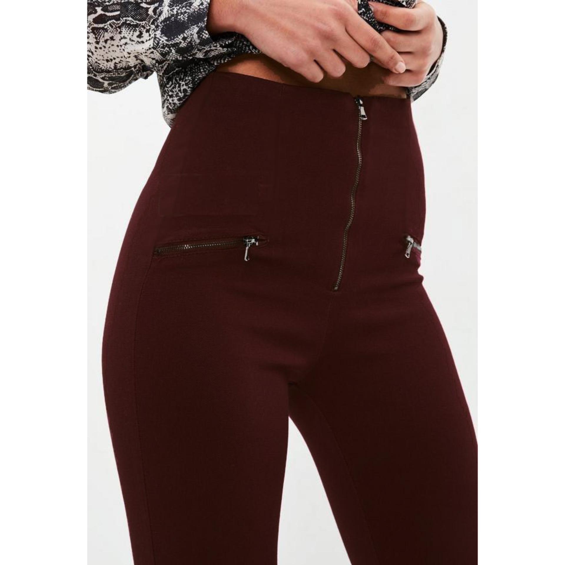 JUAL RUGI! SALE PROMO ZIPPY ZIP JEGGING ZIPPER SELETING SLETING CELANA PANJANG WANITA IMPORT BANGKOK